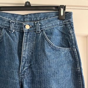 Vintage Striaght Leg pin stripe jeans